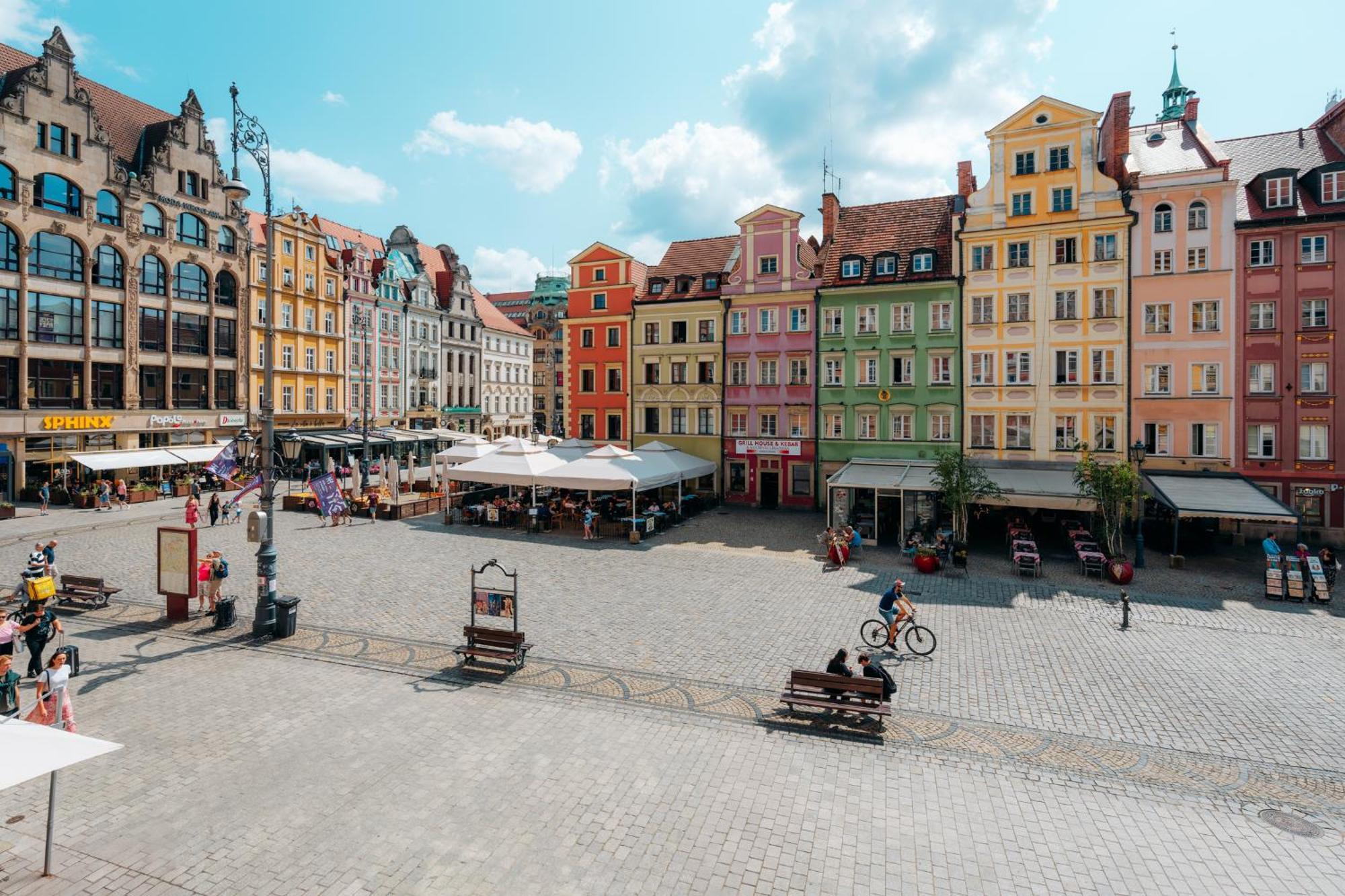 Appartamento Neatspace - Apartament Z Widokiem Na Rynek Breslavia Esterno foto